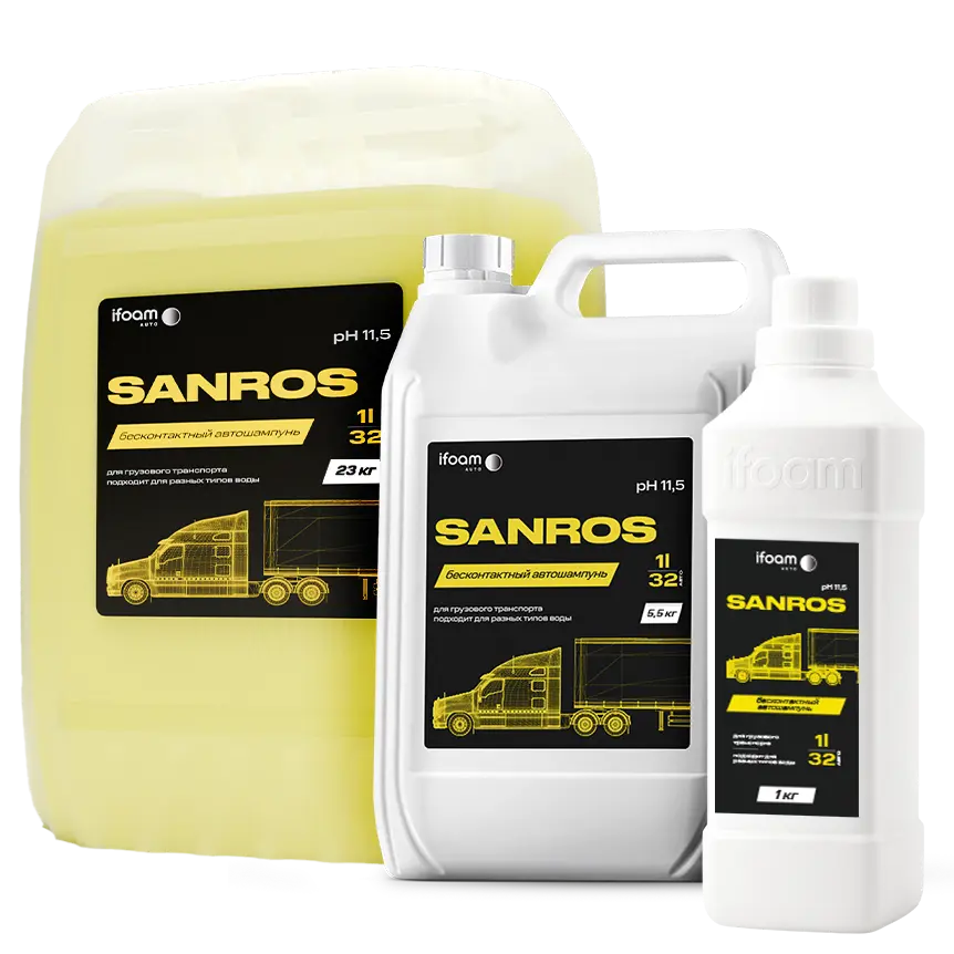 Бесконтактный автошампунь "SANROS"